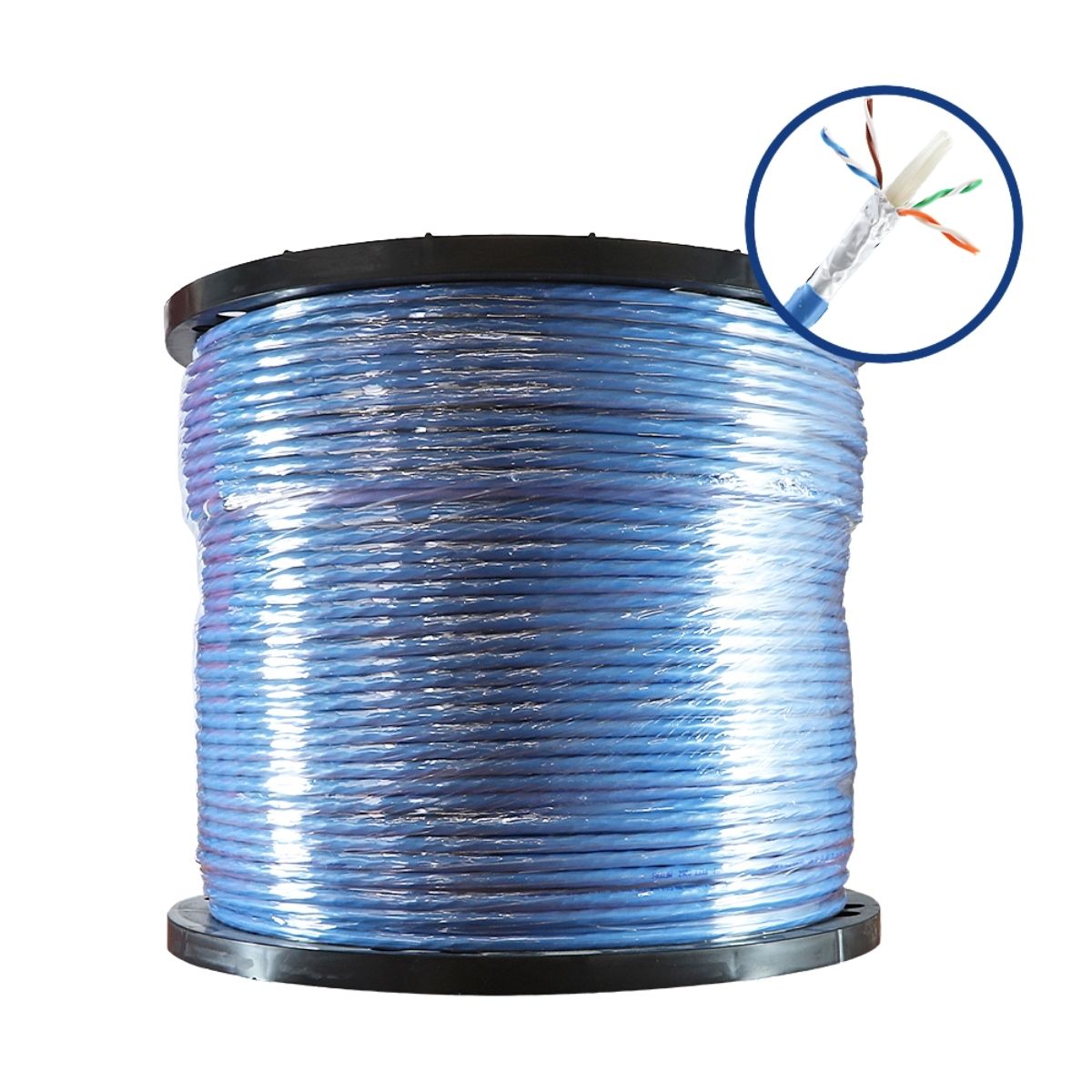 Belden 10GXW12 0061000 – Cable Horizontal UTP Cat6A / 4 Pares / 305 m / Azul