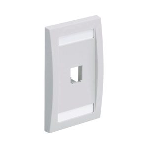 Panduit CFPE1WHY – Placa de Pared Ejecutiva Mini-Com® 1 Puerto / Blanco