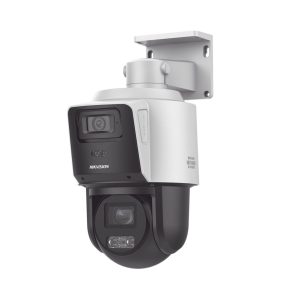 Hikvision DS-2SE3C404MWG-E/14 – Cámara IP PTZ TandemVu 4MP / Zoom 4X / Dual Light / AcuSense / IP66 / PoE+