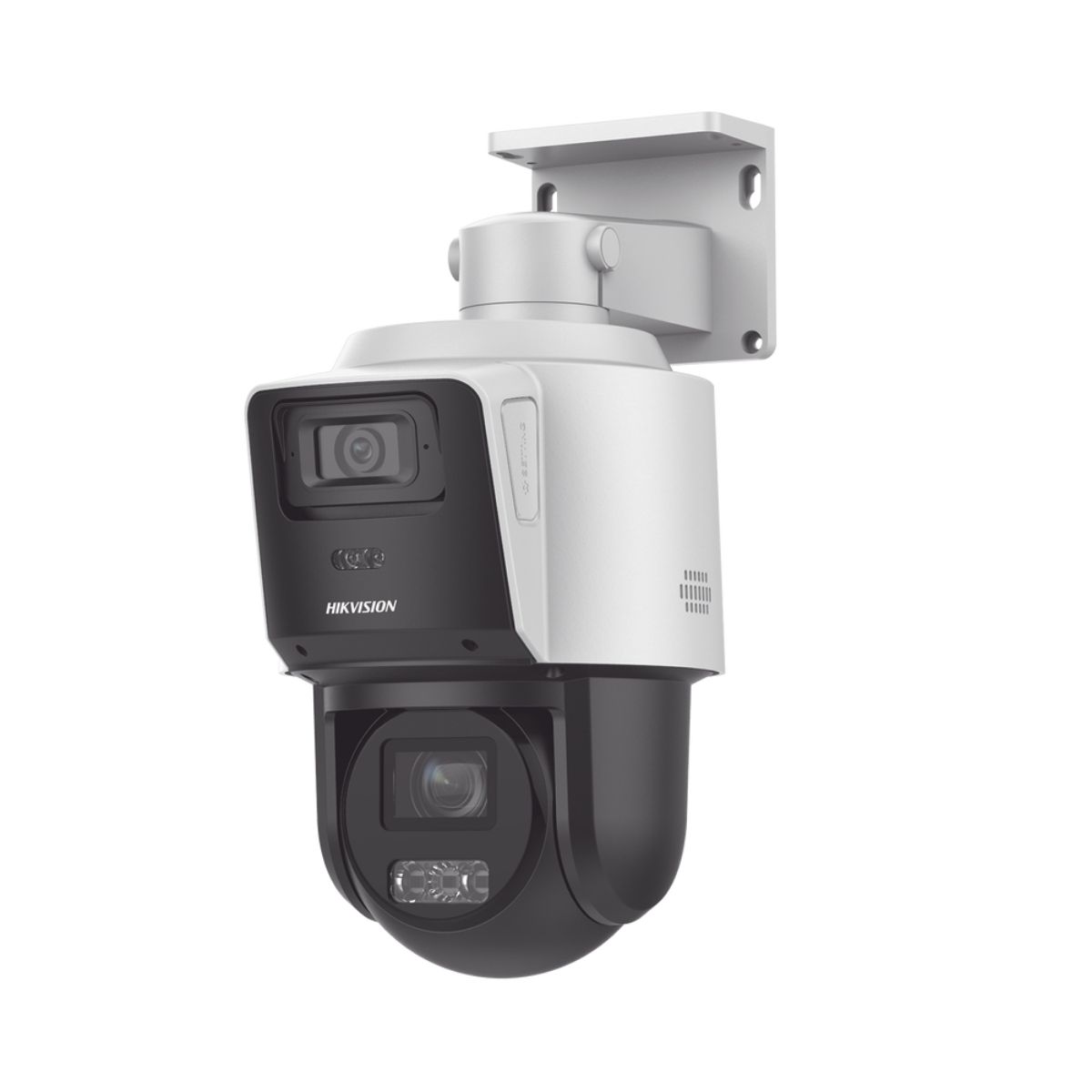 Hikvision DS-2SE3C404MWG-E/14 – Cámara IP PTZ TandemVu 4MP / Zoom 4X / Dual Light / AcuSense / IP66 / PoE+