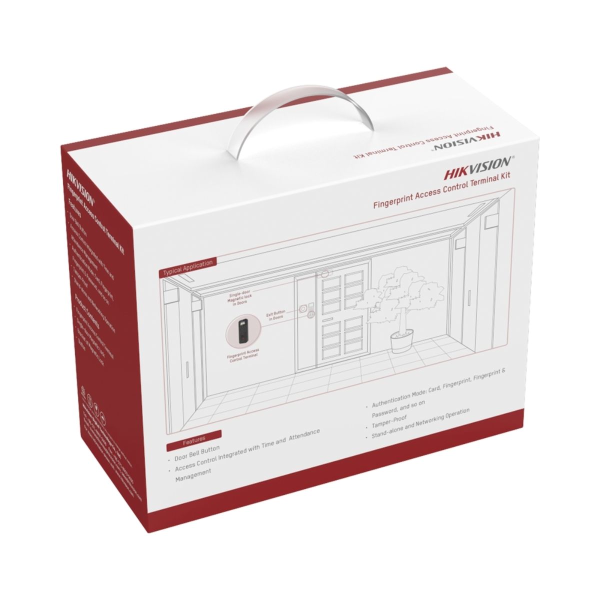 Hikvision DS-KAS261 – Kit de Control de Acceso Biométrico / 3,000 Huellas / App Hik-Connect - Image 3