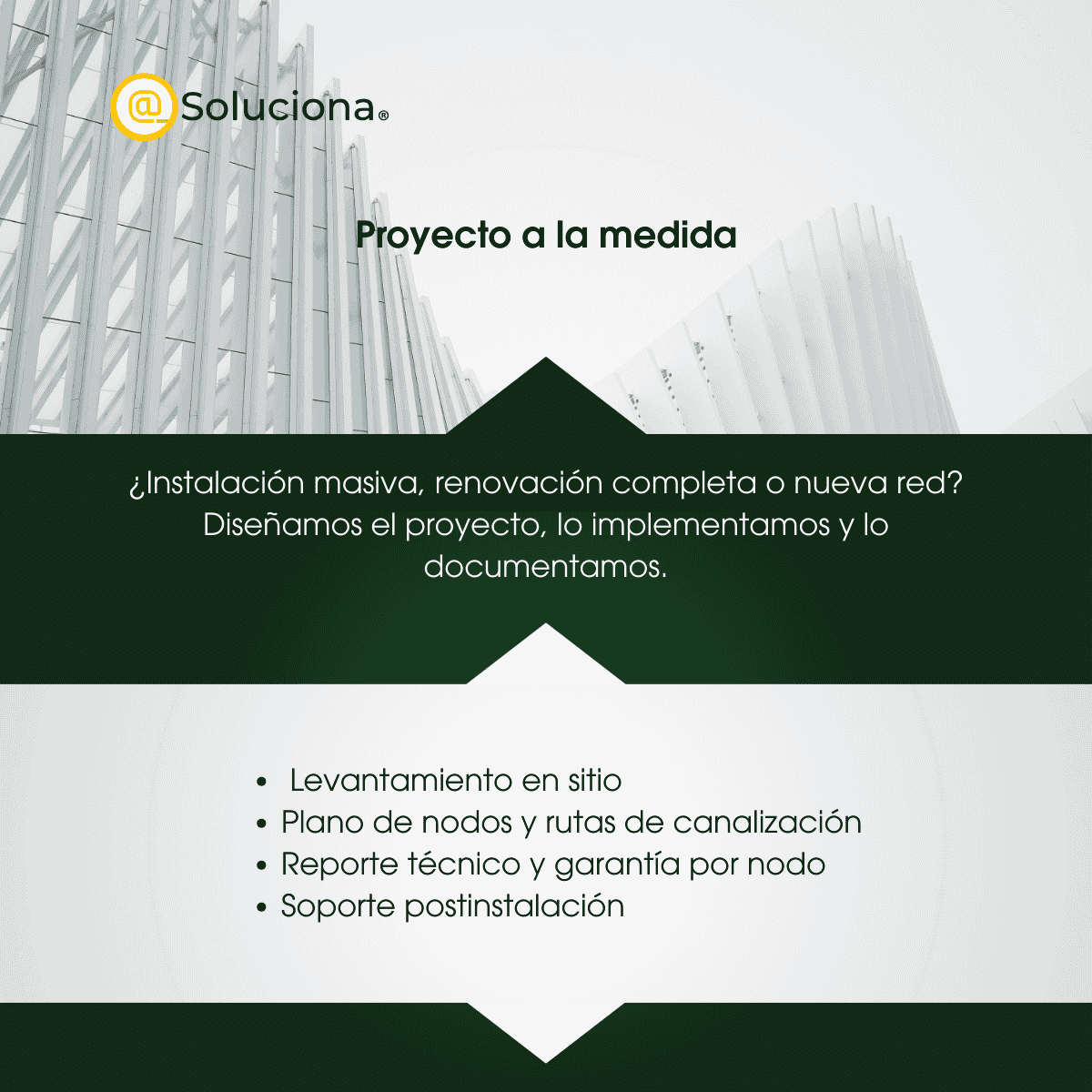 Instalación de nodo cat6A