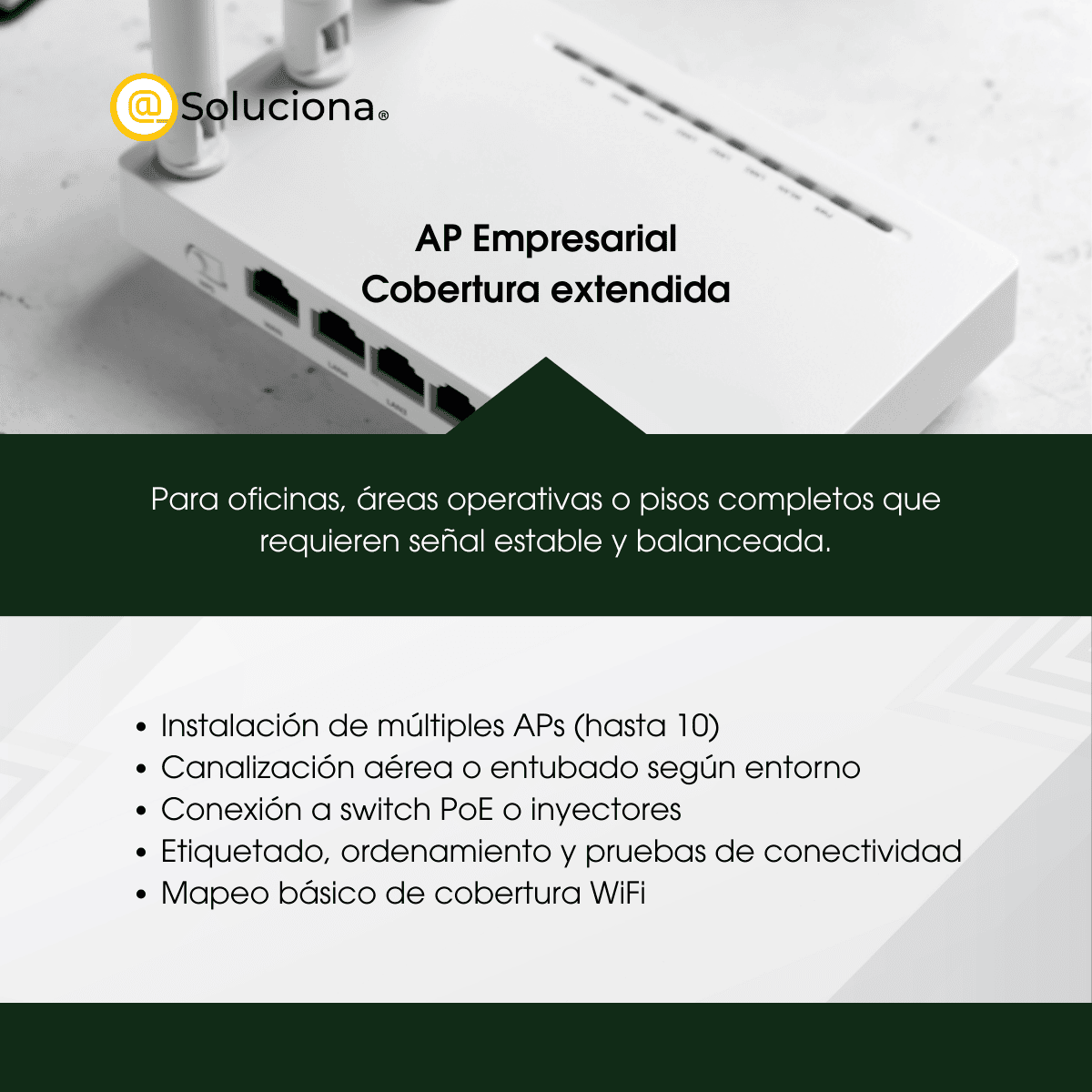 Instalación y montaje de antenas (APs) - Image 4