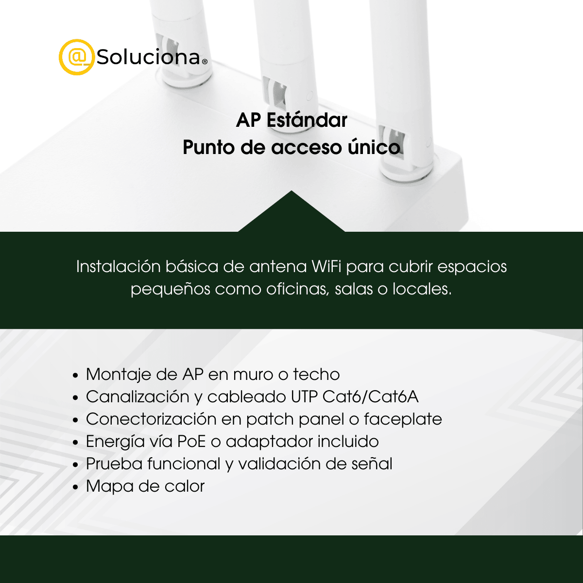 Instalación y montaje de antenas (APs) - Image 3