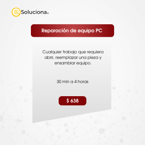 Reparación de equipo PC