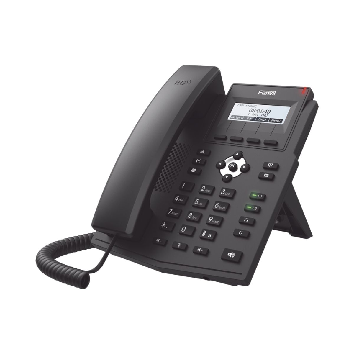 Fanvil X1SP – Teléfono IP Básico con PoE / 2 Líneas SIP / Pantalla LCD / Audio HD - Image 3