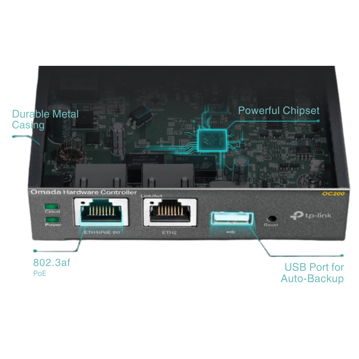 TP-Link Omada OC200 – Controladora Cloud para Redes Empresariales - Image 2
